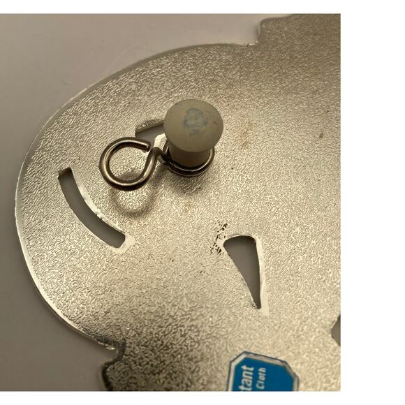 Vintage WM A. Rogers Holiday Christmas Wreath Silver Plated Trivet - Picture 7 of 8